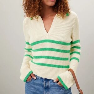 Central Park West Christine Stripe Sweater – Size S